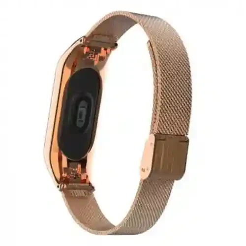 Ремешок металлический для Mi Band 3/4 Gold 2