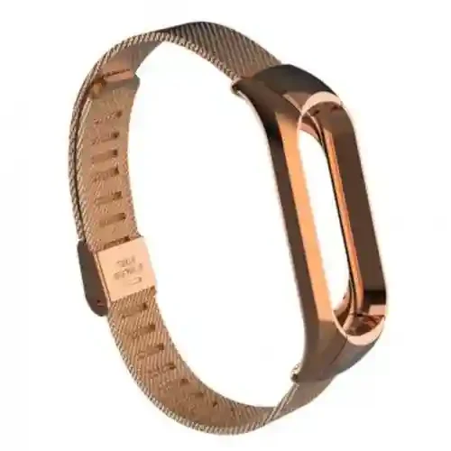 Ремешок металлический для Mi Band 3/4 Gold 3