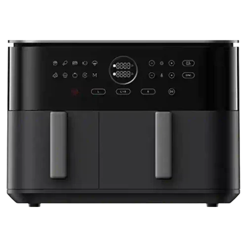 Аэрогриль Xiaomi Dual Zone Air Fryer 10L EU, Черный