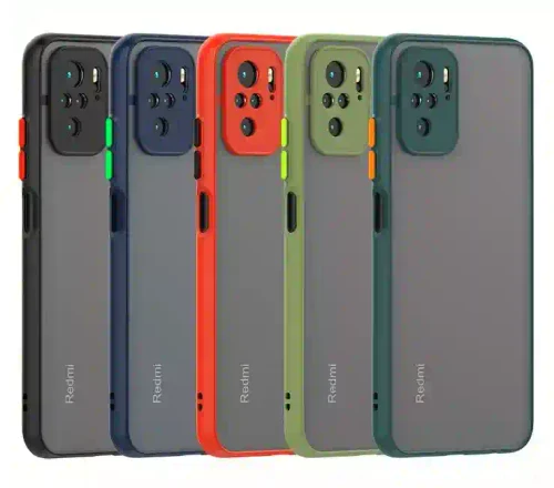 Shockproof armored matte case for Xiaomi Red