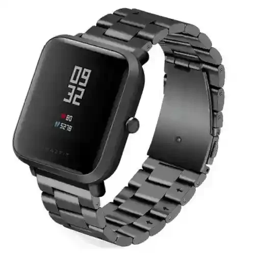 Ремешок металлический 20mm Black