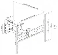 Крепление для LCD, LED, PDP Eurolux PEUA 1946 2