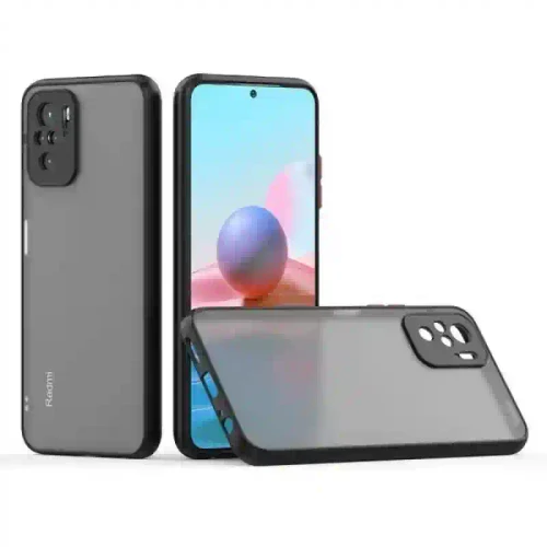 Shockproof armored matte case for Xiaomi Black