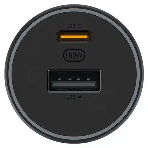 Încărcător auto Xiaomi 100W Car Charger (USB-A + Type-C), Black