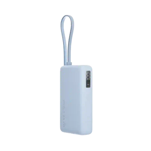 Acumulator extern Xiaomi 10000mAh 67W Integrated Cable, Ice Blue