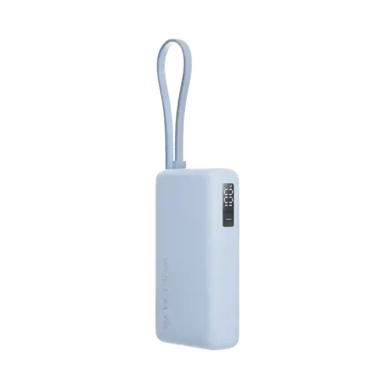 Acumulator extern Xiaomi 10000mAh 67W Integrated Cable, Ice Blue 2