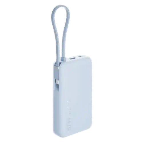 Acumulator extern Xiaomi 10000mAh 67W Integrated Cable, Ice Blue