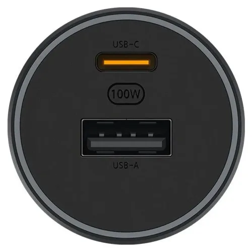 Încărcător auto Xiaomi 100W Car Charger (USB-A + Type-C), Black
