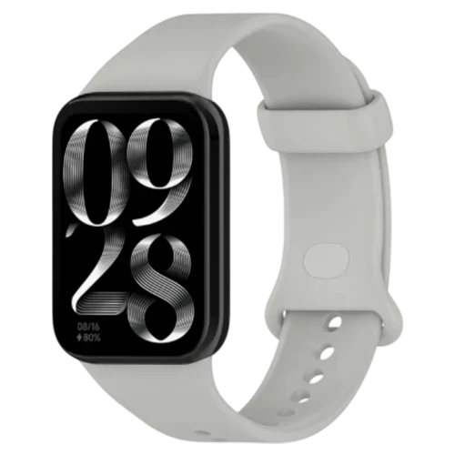 Ремешок Xiaomi Strap Silicon Redmi Watch 4 / 5 /Band 8 Pro/9 Pro, Grey