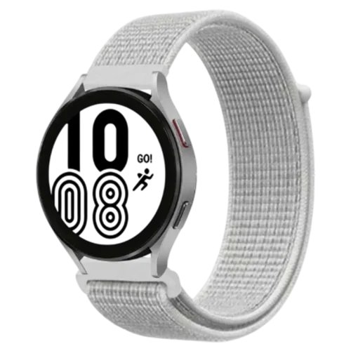 Ремешок с липучкой  из нейлона Xiaomi Strap Nylon 22mm Summit, White