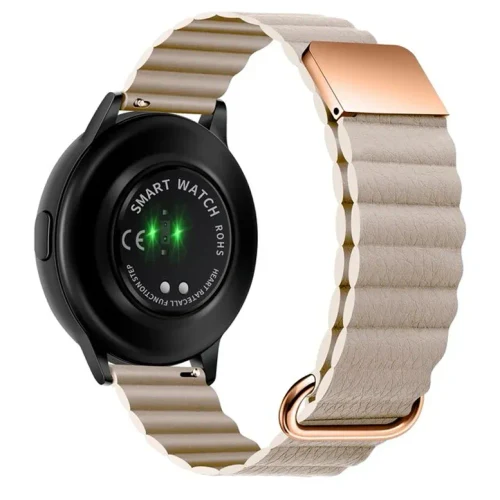 Cureluşă din piele magnetic 22mm Gold