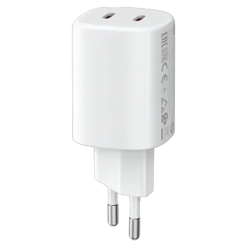 Încărcător Xiaomi 45W Nano Turbo Charging Power Adapter (2-Port), White