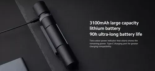Lanternă Xiaomi Multi-function Flashlight, Negru