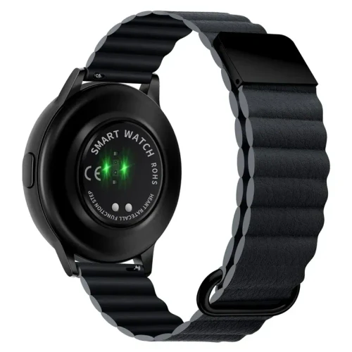 Cureluşă din piele magnetic 20mm Black