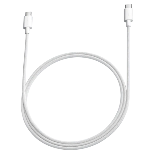 Cablu impletit Xiaomi Type-C to Type-C 100cm, Alb
