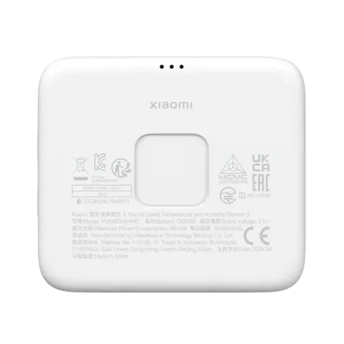 Senzor de temperatură și umiditate Xiaomi Mi Temperature and Humidity Monitor 3, White