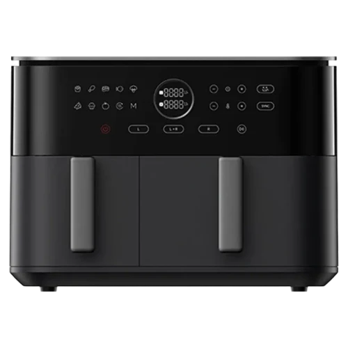 Аэрогриль Xiaomi Dual Zone Air Fryer 10L EU, Черный