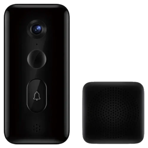 Sonerie inteligentă Xiaomi Smart Doorbell 3s, Negru