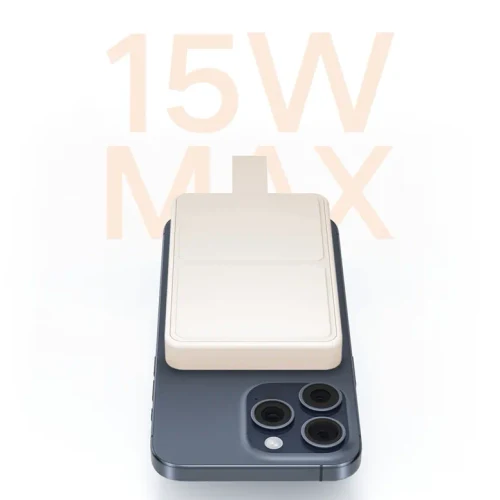 Baterie externă Xiaomi Power Bank Magnetic, Beige