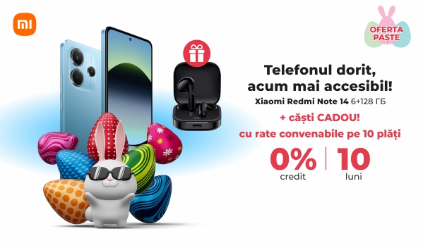 Spring SALES - Redmi Note 14 + CADOU!