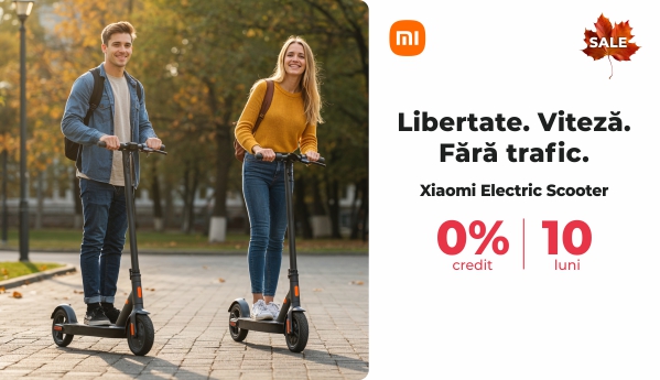 Autumn Sale - Xiaomi Electric Scooter - Credit 0% | 10 luni