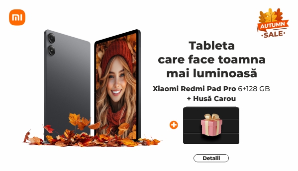 Autumn SALE - Xiaomi Redmi Pad Pro 6+128 GB + CADOU!